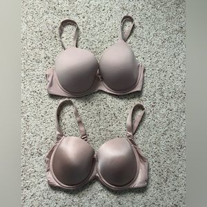 Soma Nude Underwire Full Coverage Bra Bundle Size 36D